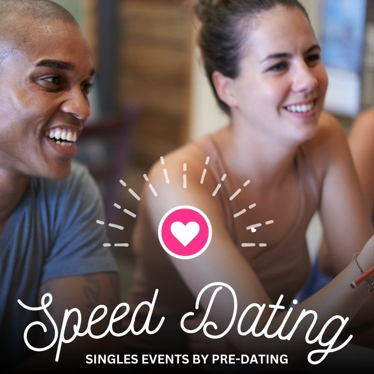 Miami attendees of Speed Dating in Florida enjoying the event!